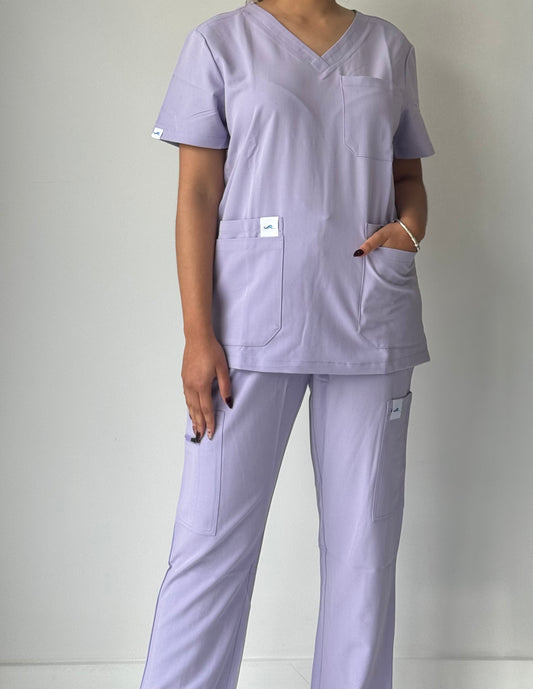 Lilac Pulse Scrubs